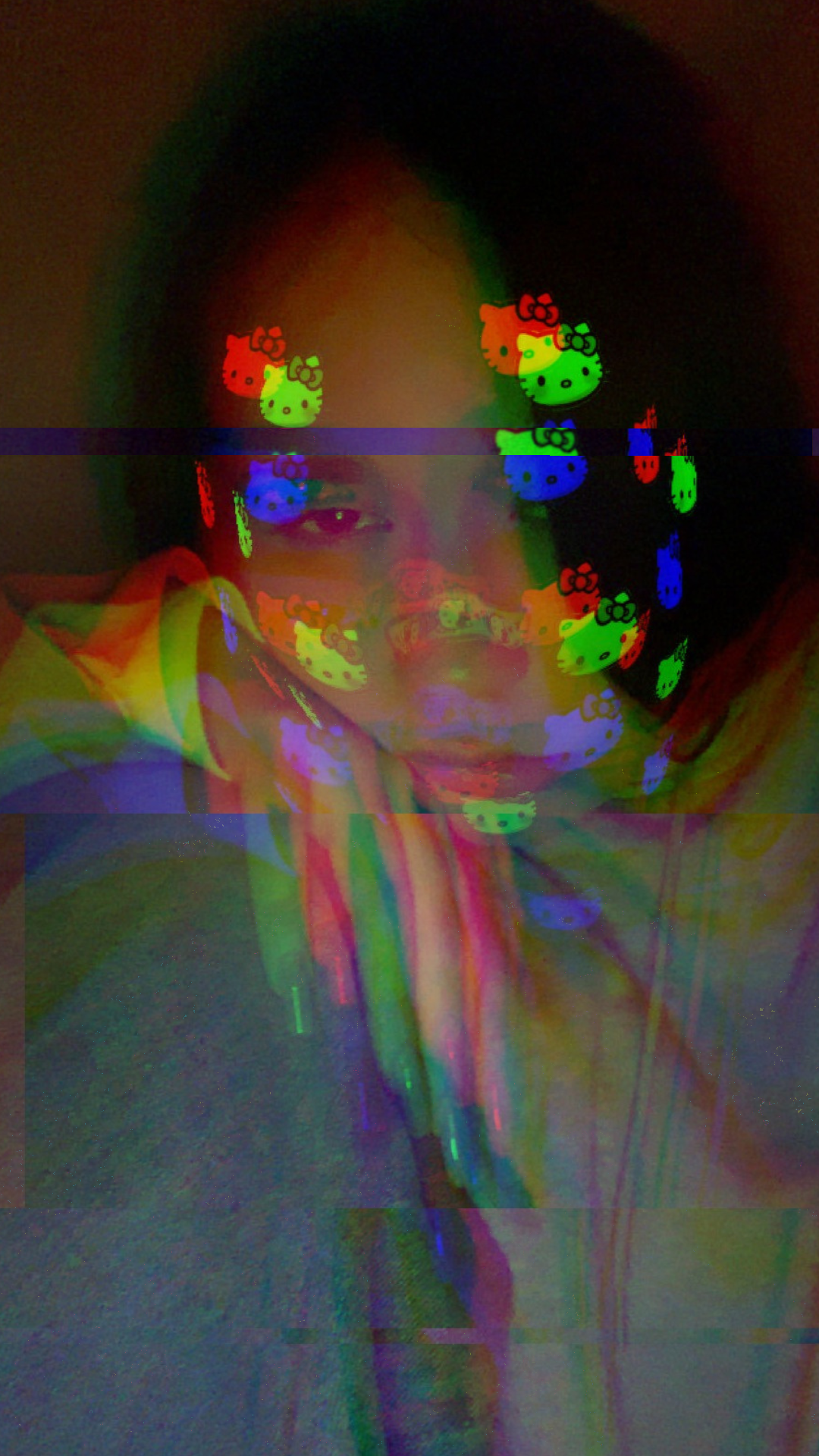 Eksperiments, glitch drawing